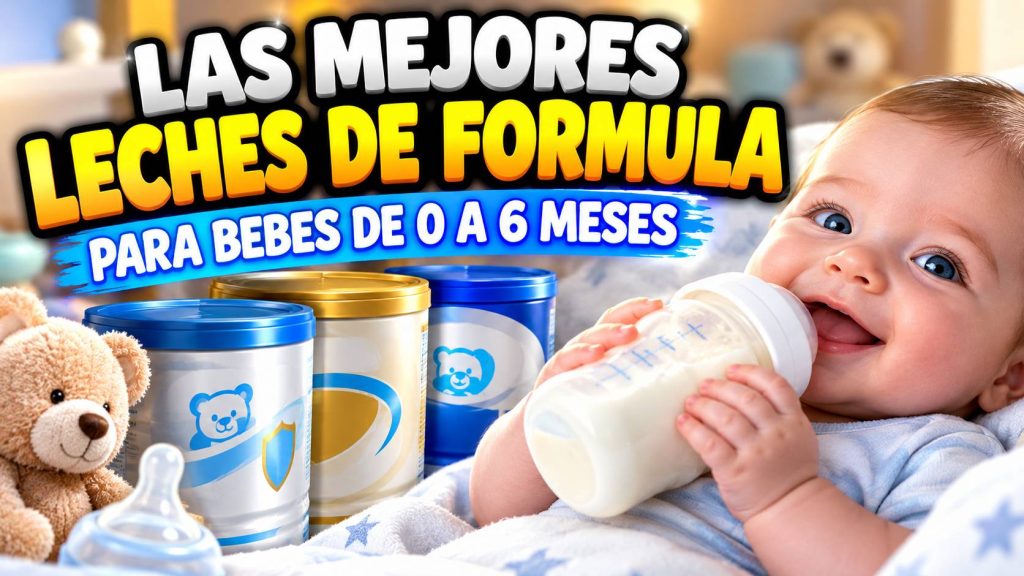 mejores leches de formula para bebes de 0 a 6 meses