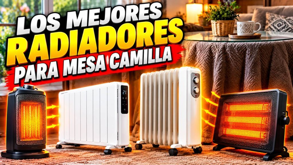 Los mejores radiadores para mesa camilla